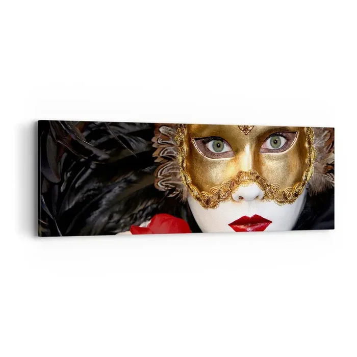 Cuadro sobre lienzo – Impresión de Imagen – Porque la vida es un gran baile – 90×30 cm