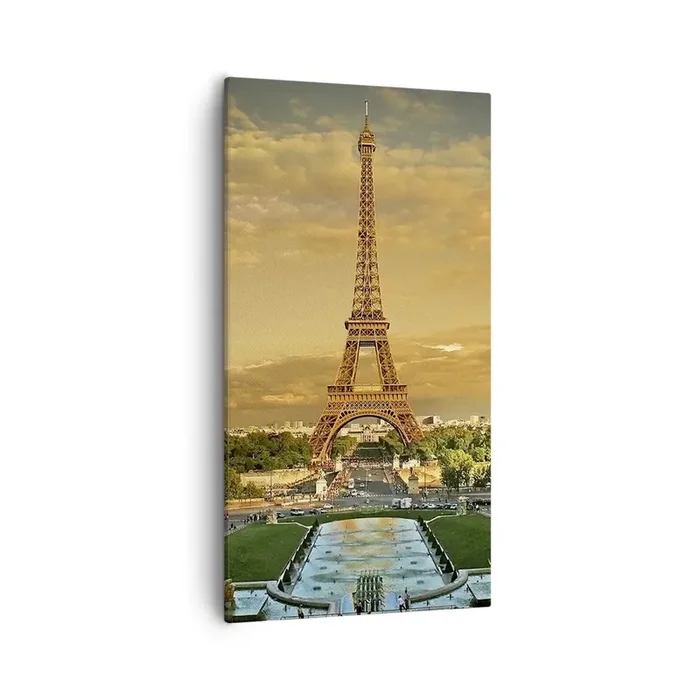 Cuadro sobre lienzo – Impresión de Imagen – Reina de París – 55×100 cm