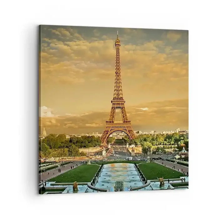 Cuadro sobre lienzo – Impresión de Imagen – Reina de París – 60×60 cm