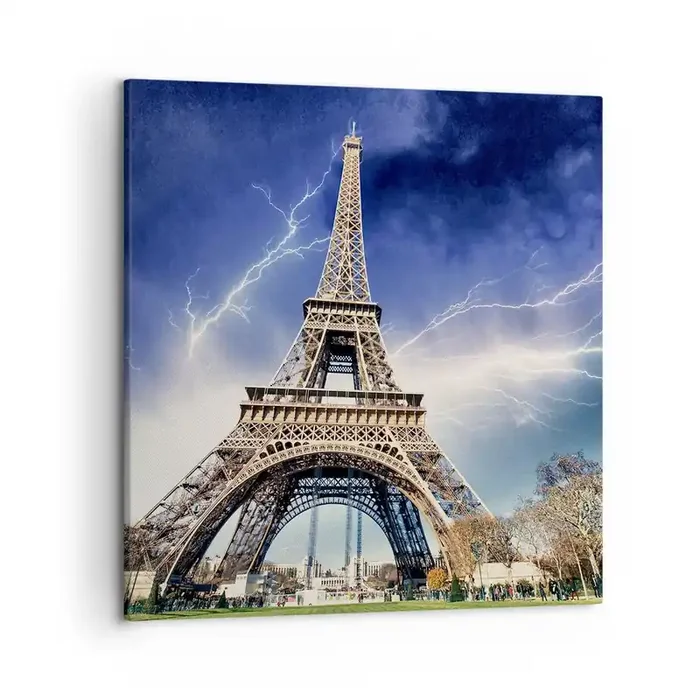 Cuadro sobre lienzo – Impresión de Imagen – Reina sobre las tormentas – 50×50 cm
