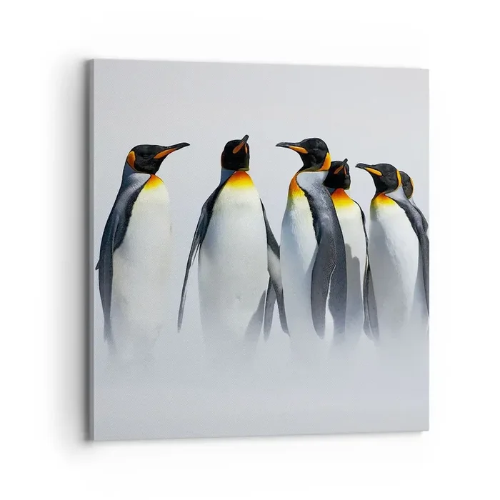 Cuadro sobre lienzo – Impresión de Imagen – Reunión en traje de noche – 70×70 cm