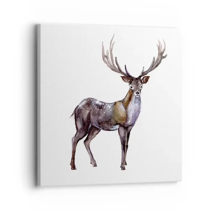 Cuadro sobre lienzo – Impresión de Imagen – Rey de las Tierras Salvajes del Norte – 30×30 cm
