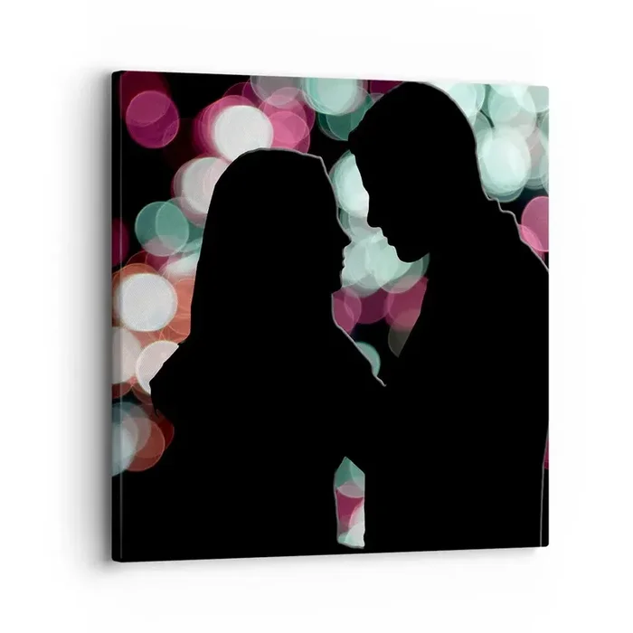 Cuadro sobre lienzo – Impresión de Imagen – ¡Sí! – 30×30 cm
