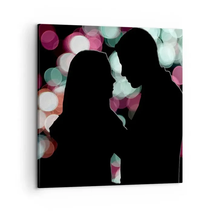 Cuadro sobre lienzo – Impresión de Imagen – ¡Sí! – 50×50 cm