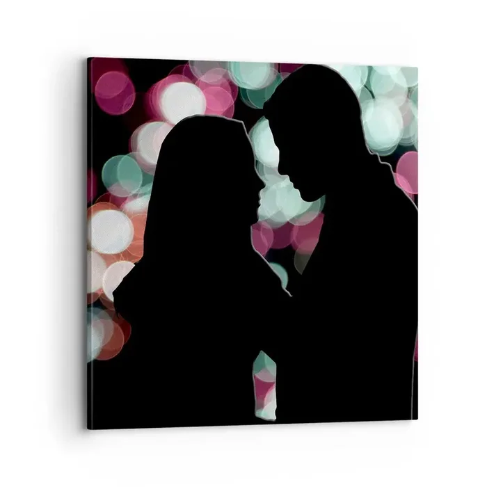Cuadro sobre lienzo – Impresión de Imagen – ¡Sí! – 70×70 cm