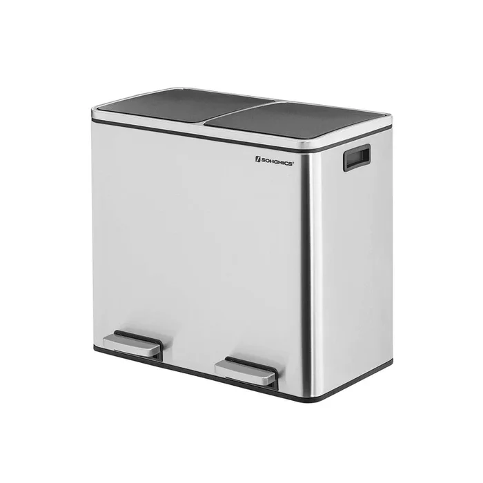 Cubo Basura 2 Compartimientos-SONGMICS