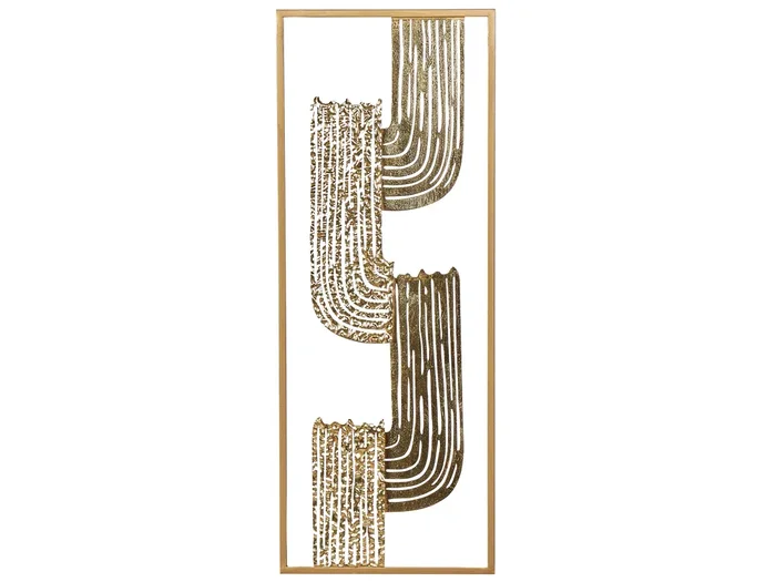 Decoración de pared THULIUM Metal 75 cm Dorado