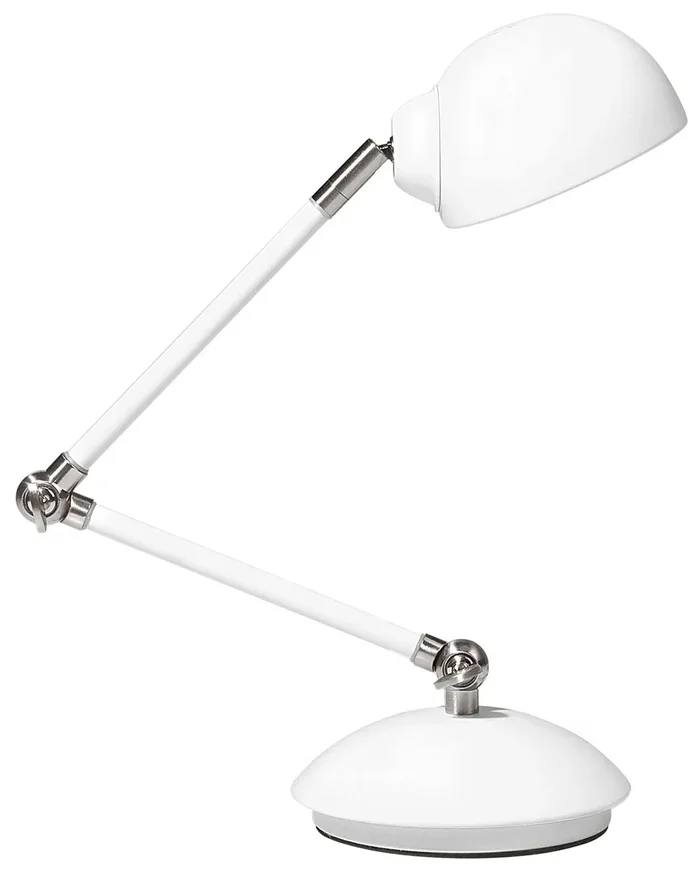 Desk Lamp HELMAND Adjustable Metal White