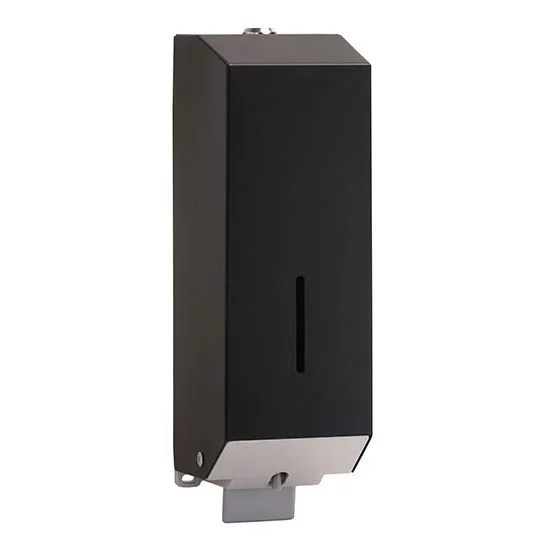 Dispensador de jabón 10×32 cm acero inoxidable/plateado