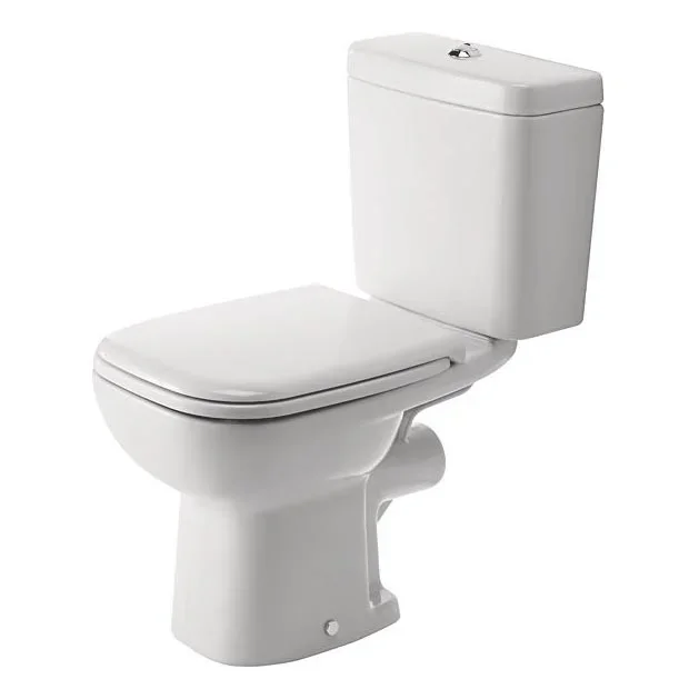 Duravit 21110900002 – Inodoro combinado D-CODE, cerámica / blanco brillante