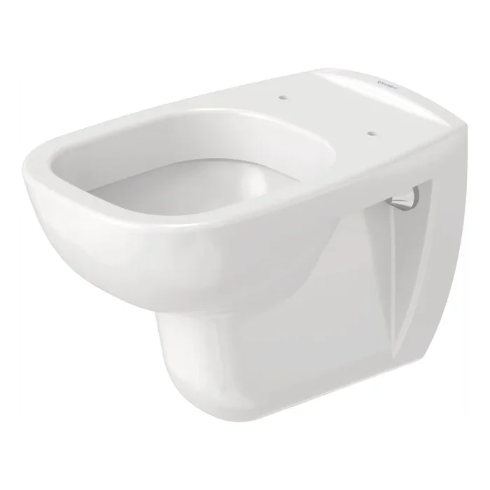 Duravit 25350900002 – Inodoro suspendido D-CODE de cerámica, blanco brillante