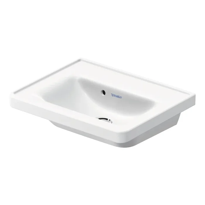 Duravit 742500060 – Lavabo suspendido D-NEO 50×40 cm cerámica/blanco brillante