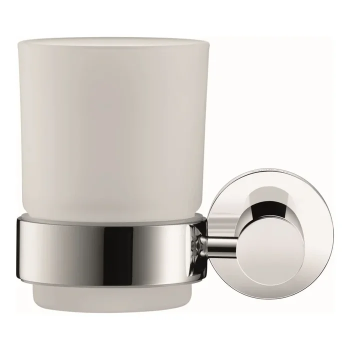 Duravit 99191000 – Soporte mural para cepillos de dientes D-CODE, izquierdo, cromo brillante