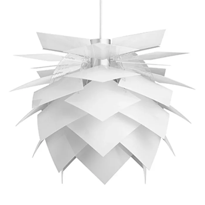 Dyberg LARSEN PineApple M lámpara colgante Ø 45cm blanco