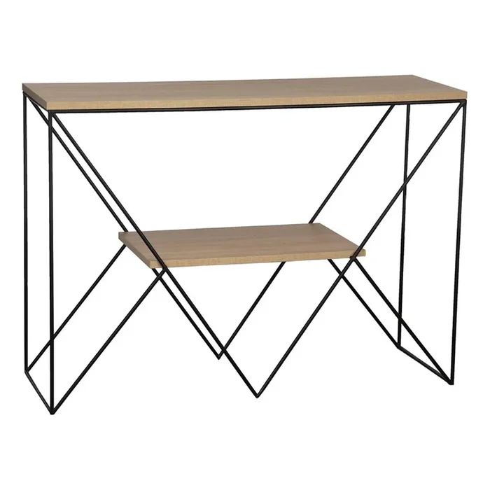 Eglo 424016 – Mesa auxiliar OTAWARA 77×106 cm marrón/negro