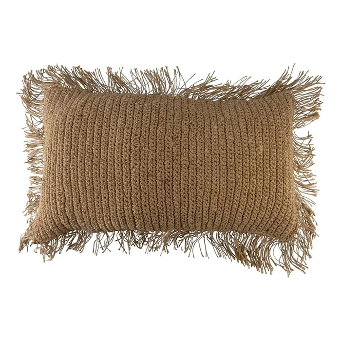 Eglo – Almohada decorativa 35×60 cm marrón