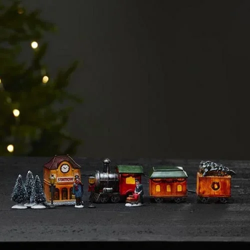 Eglo – Decoración de Navidad LED 4xLED/0,018W/2xAA