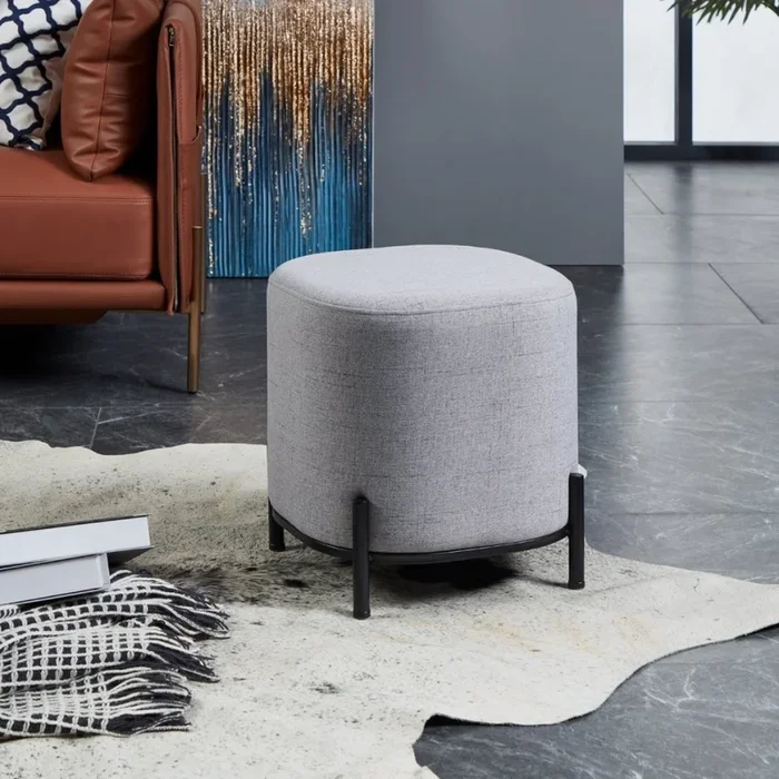 Eglo – Taburete 41×38 cm gris
