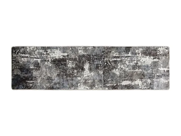 Elsje Alfombra lavable antideslizante multicolor 80×300 cm