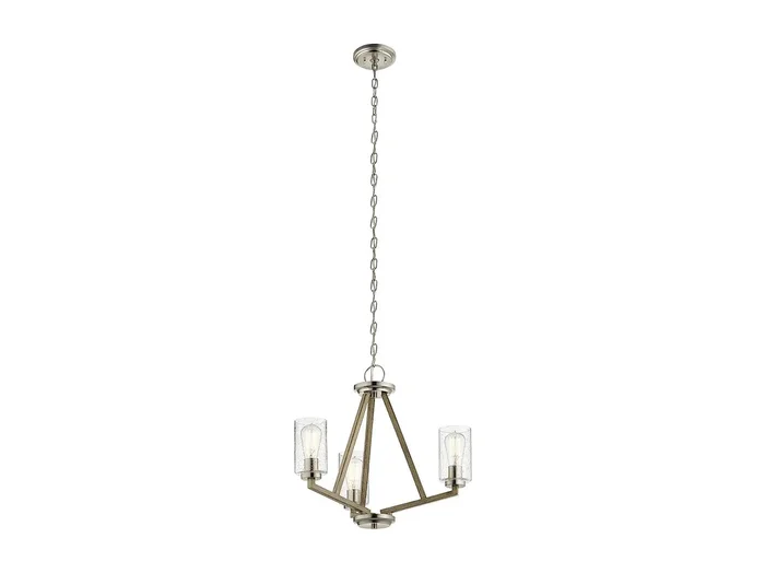 Elstead Kichler Deryn Multi Arm Pendel Takljus Distressed Antique Grey
