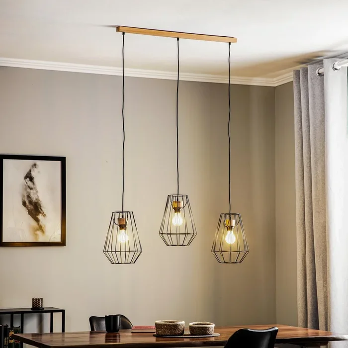 Envostar Finan péndulo 3 luces lineal tulipa 21cm