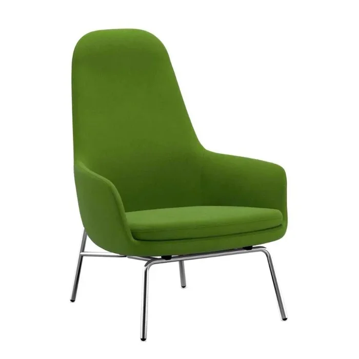 Era Lounge Chair High, Steel – Normann Copenhagen