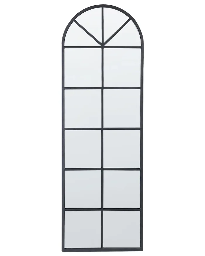 Espejo BROUAGE 40 cm 120 cm Metal Negro