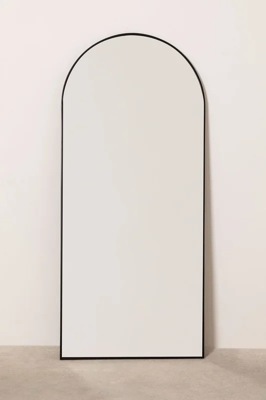 Espejo de Pared en Metal Belm Negro – SKLUM