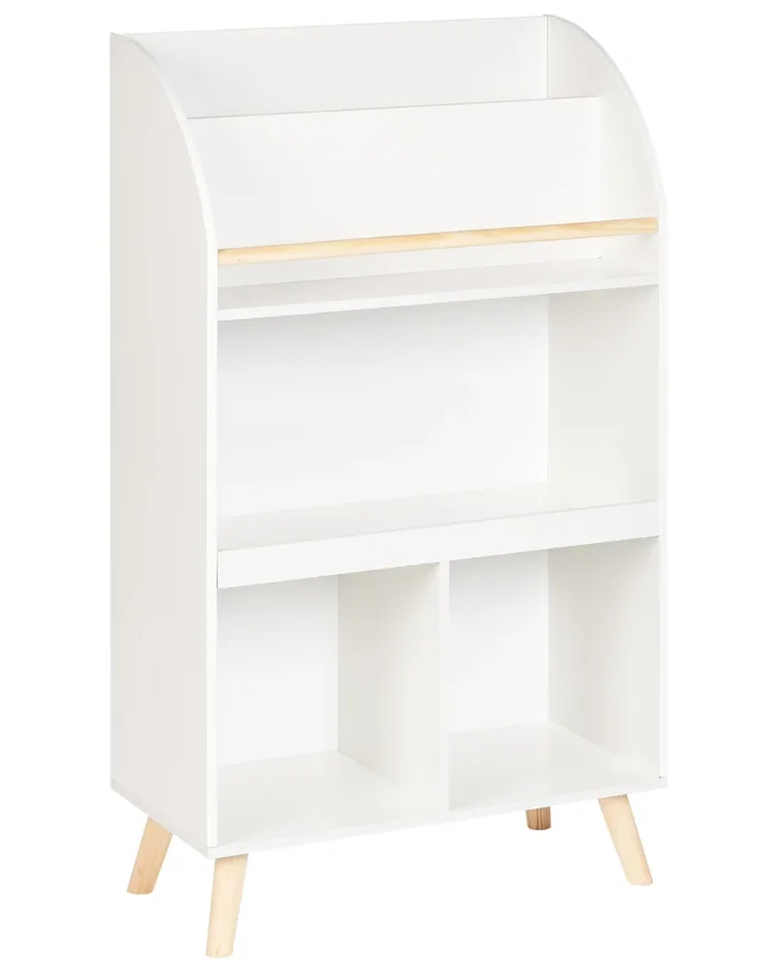 Estantería con 3 baldas LILOET 102 cm Blanco