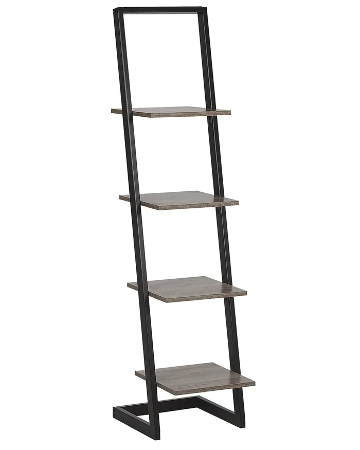 Estantería de 4 niveles JOPLIN 143 cm Negro