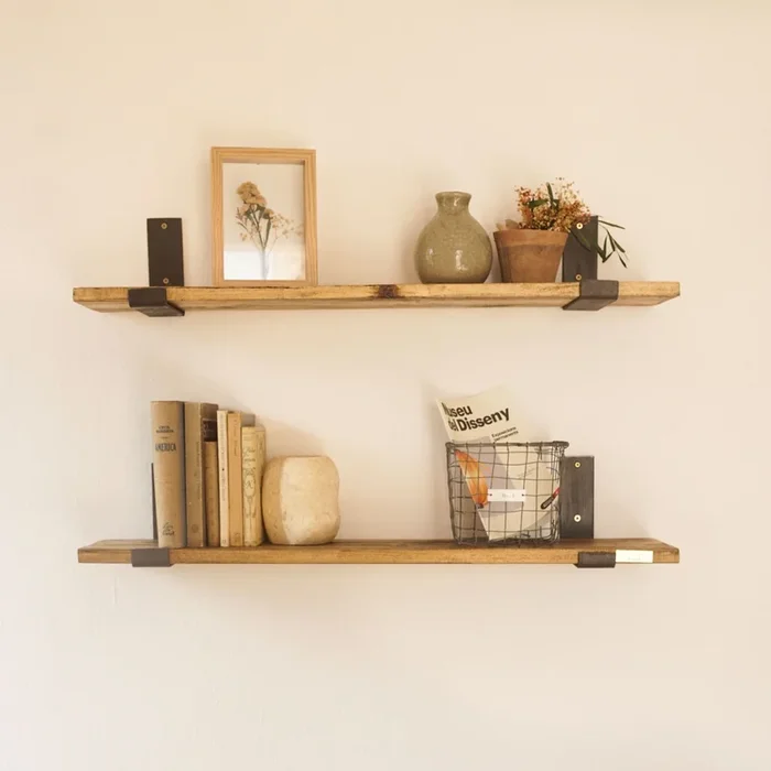 Estantería Wodo madera recuperada 110 x 20 – Hannun