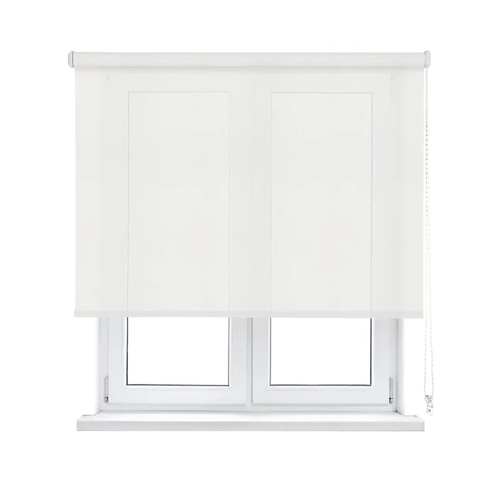 Estor Enrollable Screen Apertura 10% Blanco 75 X 190cm