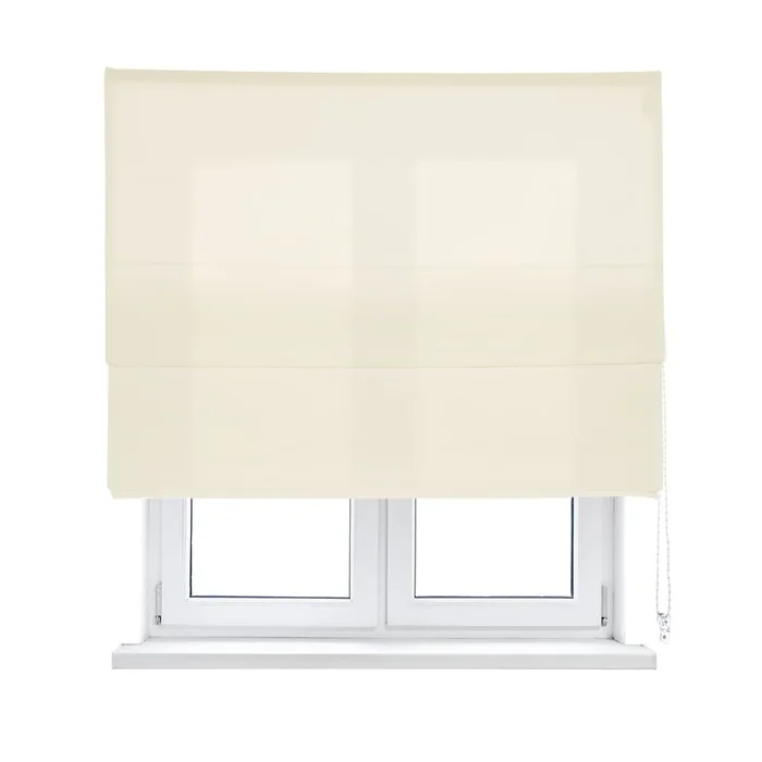 Estor Plegable Básico Toxa Traslúcido Marfil 90 X 175