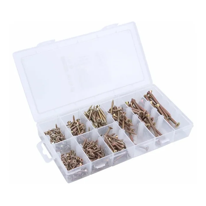 Extol – Juego de tornillos para madera 310 piezas