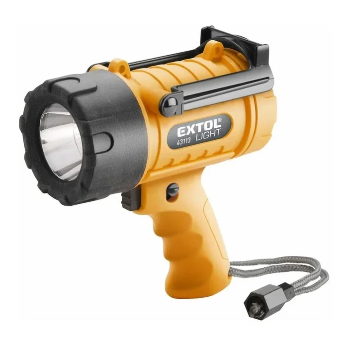 Extol – Linterna LED LED/5W/4xAA IP67 amarillo/negro