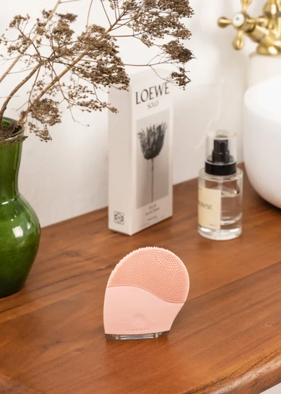 FACE WAVE – Cepillo facial de silicona y masajeador sónico