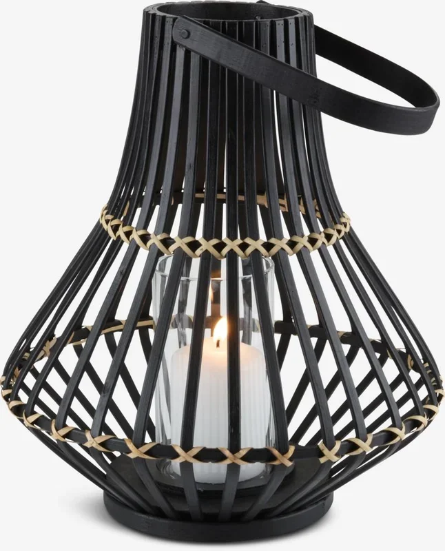 Farol SIVHAUK Ø31xA35cm negro