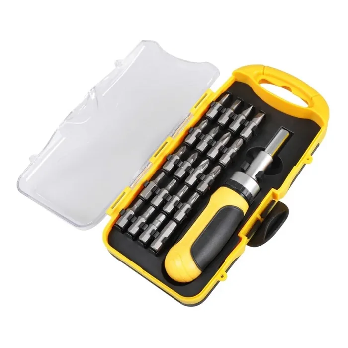 Fieldmann – Destornillador + puntas 22 piezas