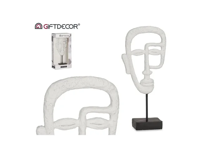 Figura con base CARA BLANCA marca GIFTDECOR