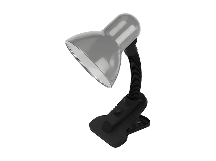 Flexo Modelo Yezco Gris Con Pinza Flexible Orientable