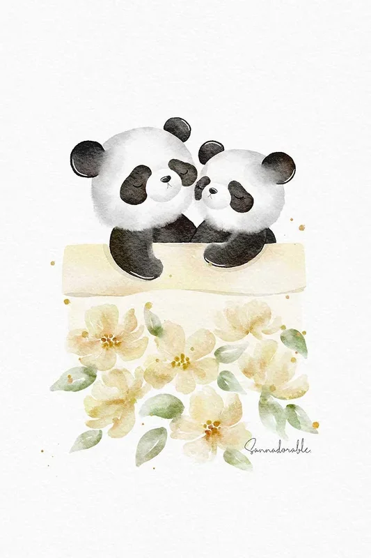 FLOWER BED PANDA 60×40 – Drimdeco