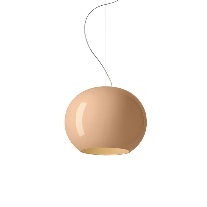 Foscarini lámpara colgante LED Buds 3, cipria, suspensión 350 cm