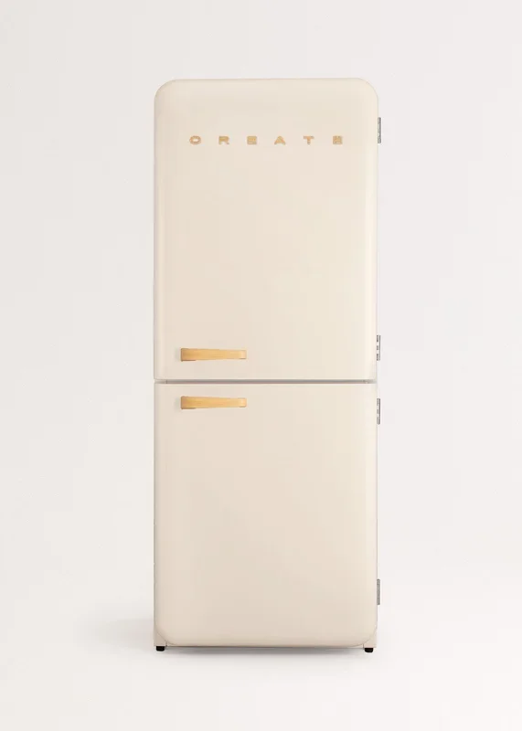 FRIDGE RETRO COMBI – Frigorífico combi de estilo retro 401L