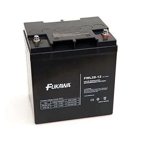FUKAWA FWL 28-12 – Acumulador de plomo 12V/28Ah/rosca M5
