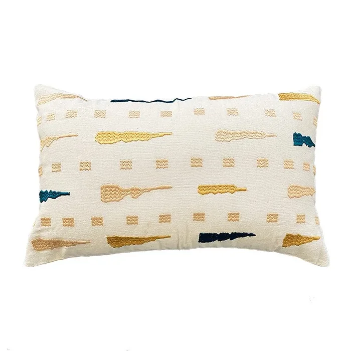 Funda de cojín de algodón Sambu 30×50 Natural