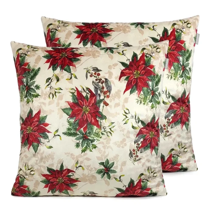 FUNDA DE COJIN DE TERCIOPELO DE NAVIDAD CHAMONIX 60×60 cm (2)