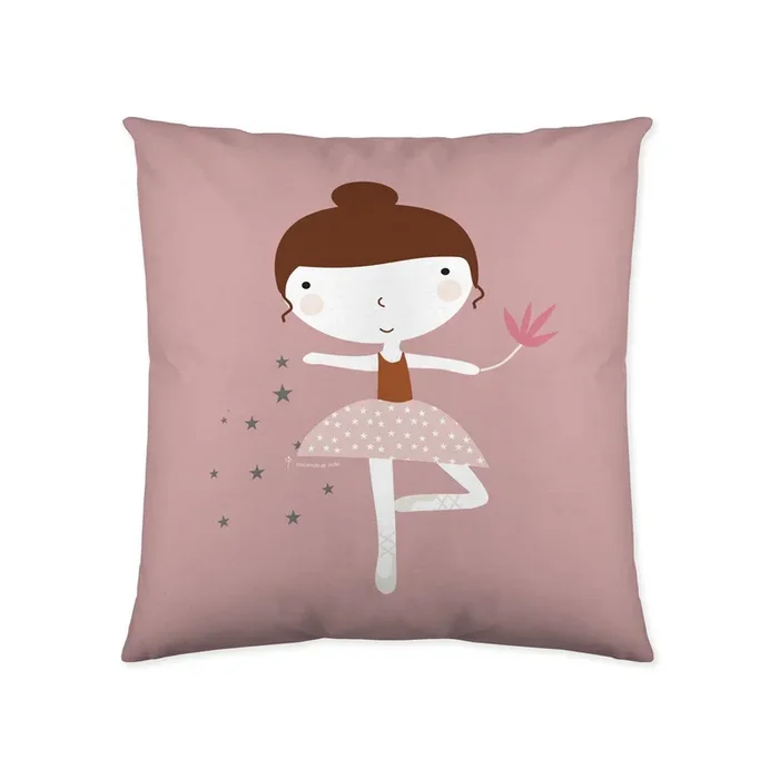 FUNDA DE COJIN VACIO BAILARINA 40×40 CM