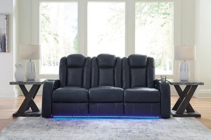Fyne-Dyme Sapphire Dual Power Reclining Sofa