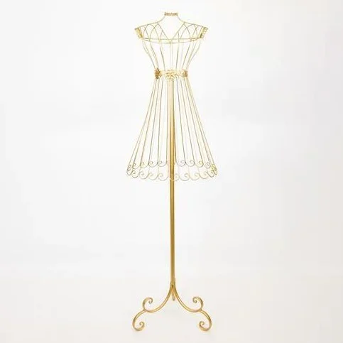 Galán de noche 142×40,5 cm dorado
