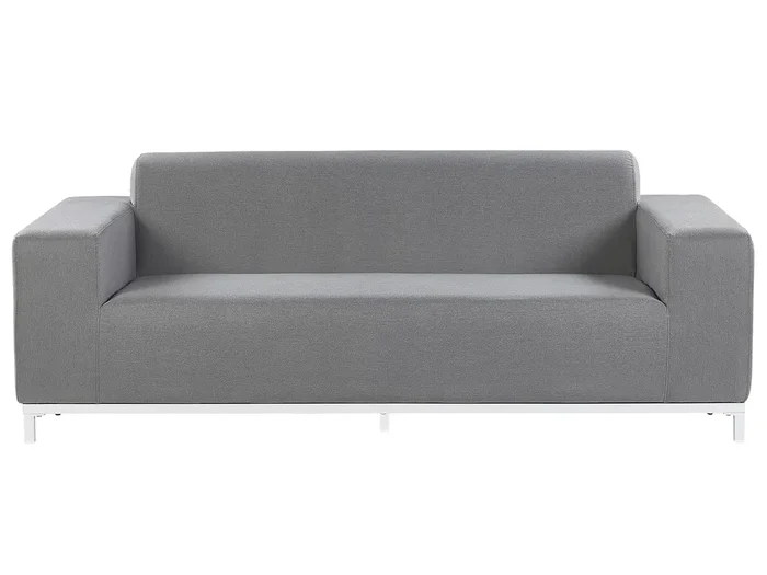 Garden Sofa 3 Seater ROVIGO Grey